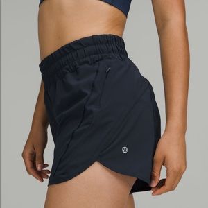 Lululemon Track That Mid-Rise Lined Short 5” Camo Green